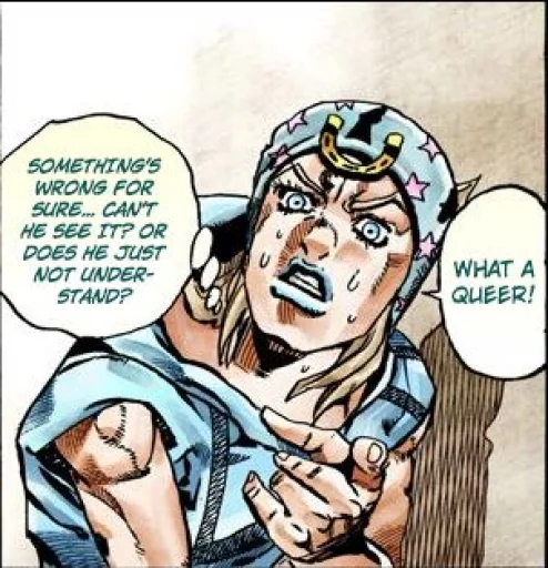 😂 Стикер «Johnny joestar» для Telegram