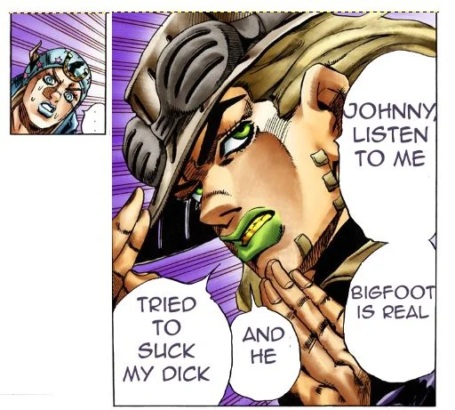 🥵 Стикер «Johnny joestar» для Telegram