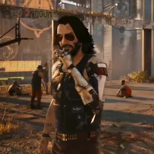 Стикер 18 Johnny Silverhand
