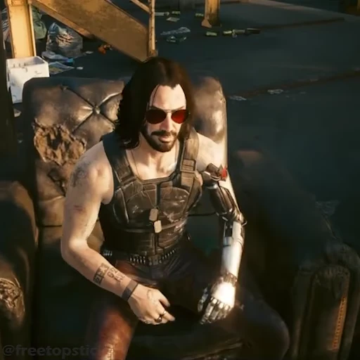 Стикер 12 Johnny Silverhand