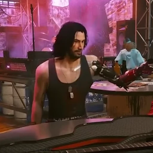 Стикер 3 Johnny Silverhand