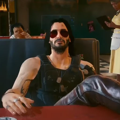Стикер 17 Johnny Silverhand