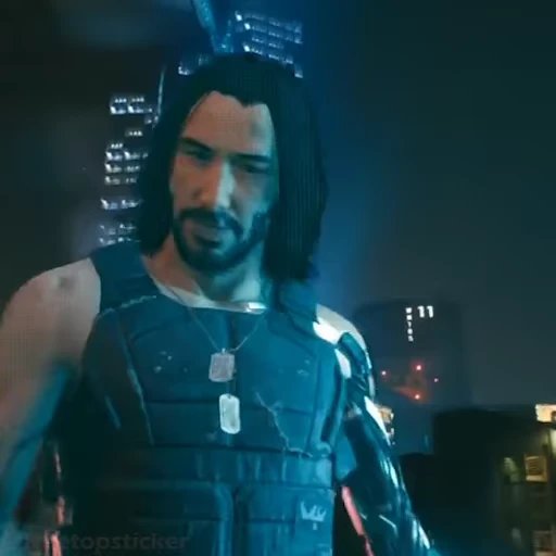 Стикер 2 Johnny Silverhand