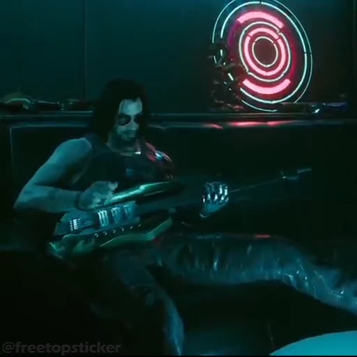 Стикер 24 Johnny Silverhand