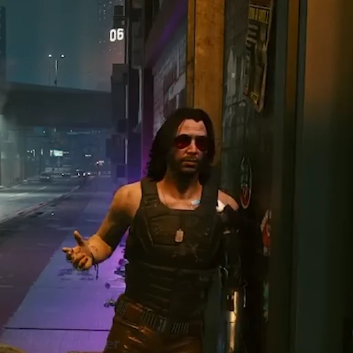 Стикер 31 Johnny Silverhand