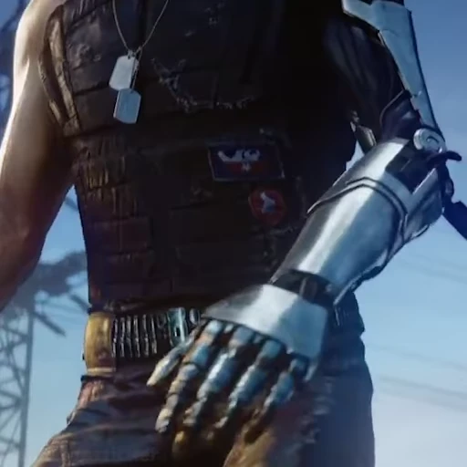 Стикер 32 Johnny Silverhand