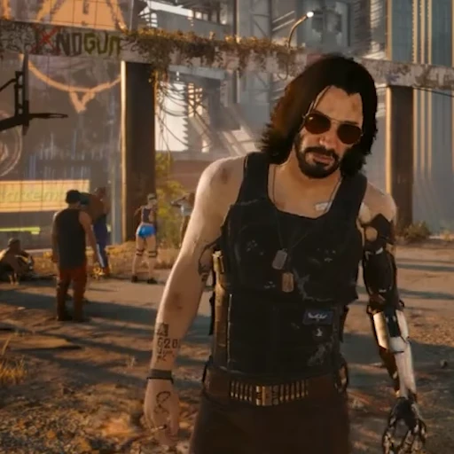 Стикер 26 Johnny Silverhand