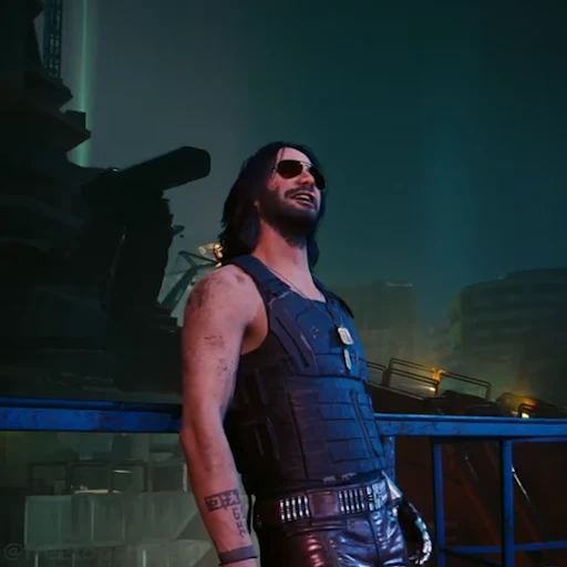 Стикер 42 Johnny Silverhand