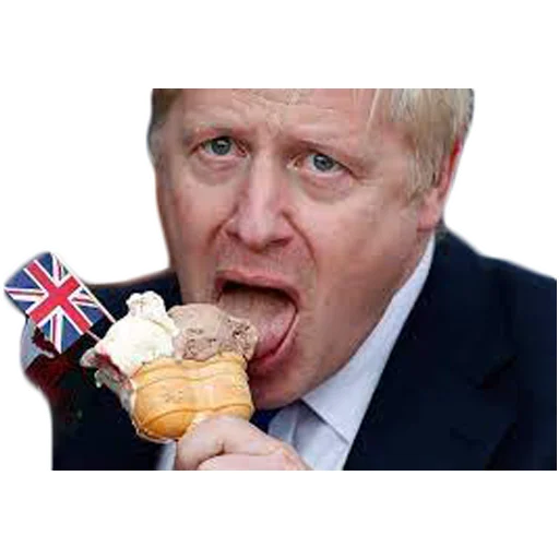 🍦 Стикер «JohnsonUK» для Telegram