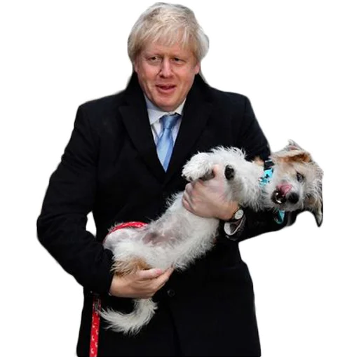 🐶 Стикер «JohnsonUK» для Telegram