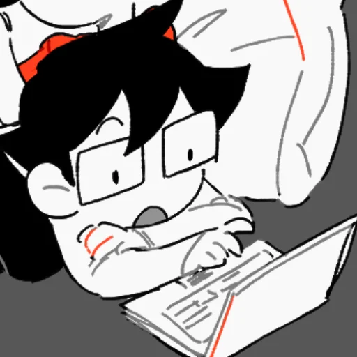 📚 Стикер «John Egbert» для Telegram