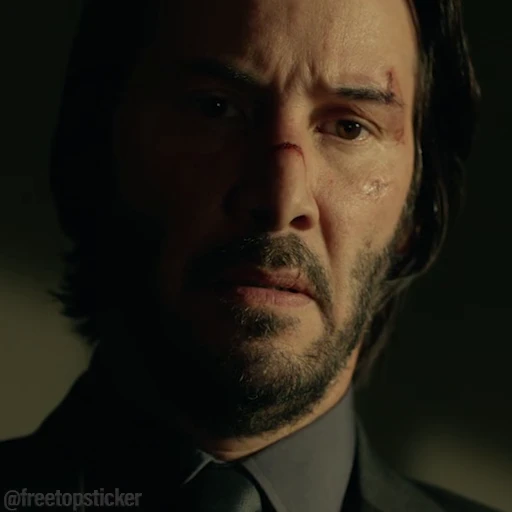 😕 Стикер «John Wick» для Telegram