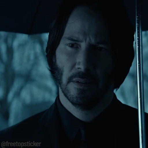 😕 Стикер «John Wick» для Telegram