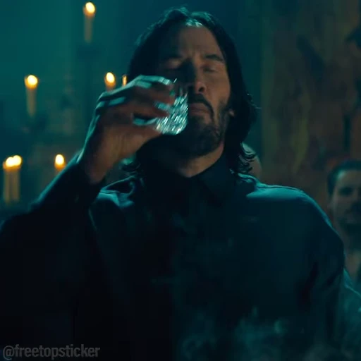 🥃 Стикер «John Wick» для Telegram