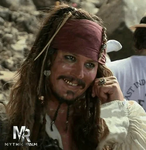 😙 Стикер «Johny Depp» для Telegram
