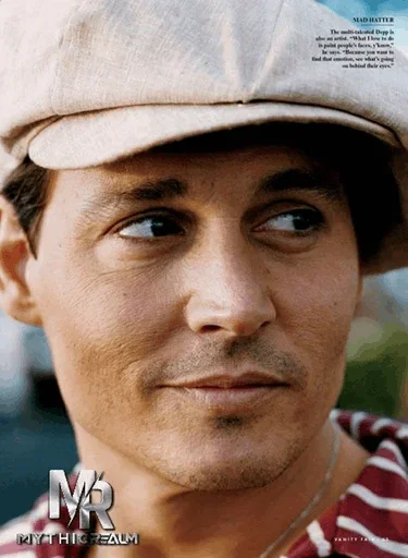😙 Стикер «Johny Depp» для Telegram