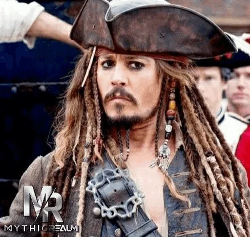 😗 Стикер «Johny Depp» для Telegram