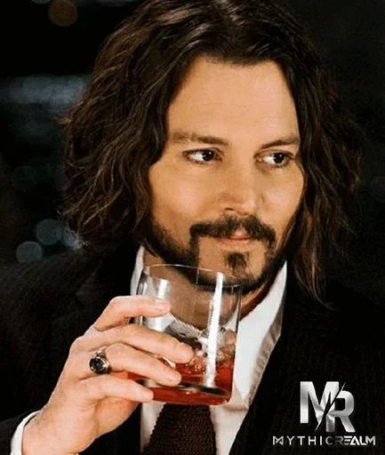 😚 Стикер «Johny Depp» для Telegram