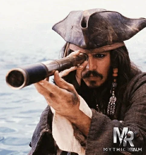 😙 Стикер «Johny Depp» для Telegram