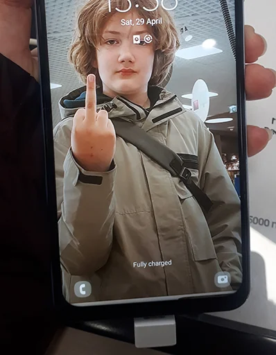 🖕 Стикер «Jojinella» для Telegram