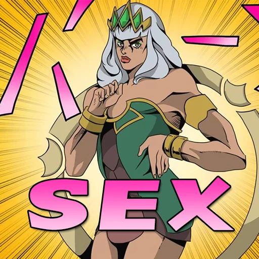 😘 Стикер «JoJo2» для Telegram