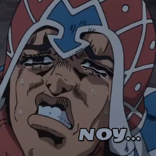 ☹️ Стикер «JoJo2» для Telegram