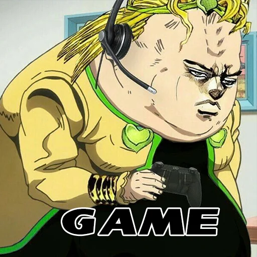 🎮 Стикер «JoJo2» для Telegram