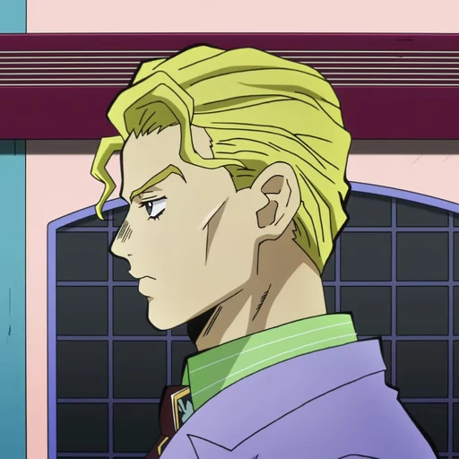 🚶‍♂️ Стикер «Yoshikage Kira Йошикаге Кира» для Telegram