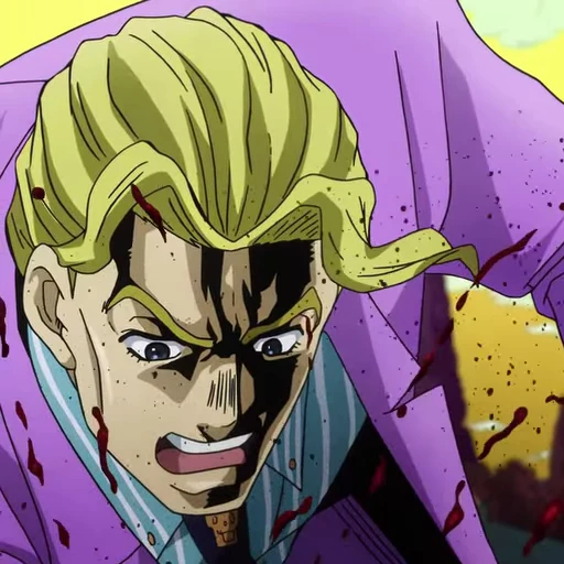 👊 Стикер «Yoshikage Kira Йошикаге Кира» для Telegram
