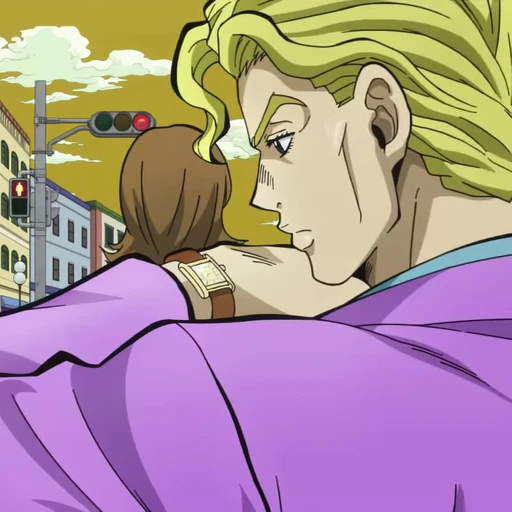 ⌚️ Стикер «Yoshikage Kira Йошикаге Кира» для Telegram