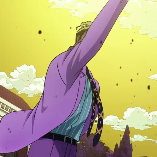 👊 Стикер «Yoshikage Kira Йошикаге Кира» для Telegram