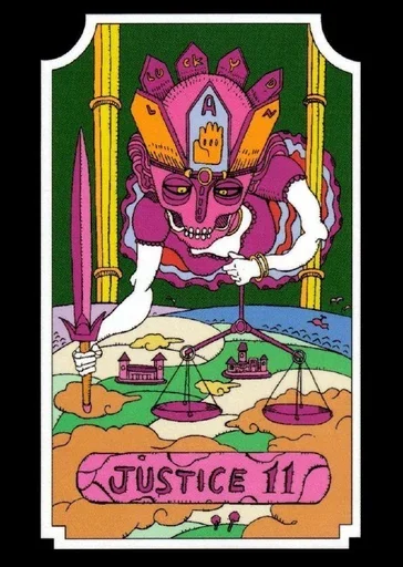 🌫️ Стикер «jojo tarot card’s» для Telegram