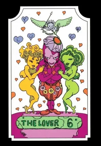 ❤️ Стикер «jojo tarot card’s» для Telegram