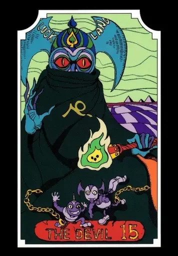 👹 Стикер «jojo tarot card’s» для Telegram