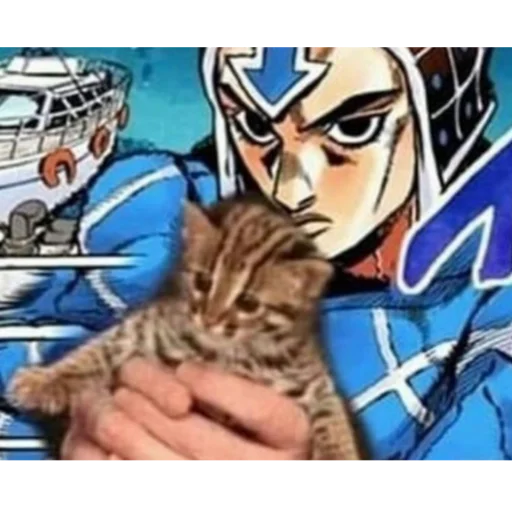 🐱 Стикер «jojobizzareadventure» для Telegram