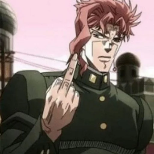 🖕 Стикер «jojobizzareadventure» для Telegram