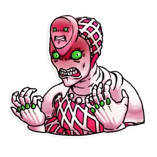 😡 Стикер «JoJo&;s Bizzare Adventures» для Telegram