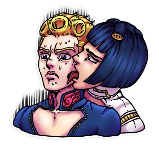 🤥 Стикер «JoJo&;s Bizzare Adventures» для Telegram