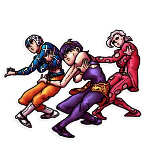 😎 Стикер «JoJo&;s Bizzare Adventures» для Telegram