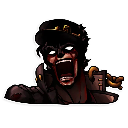 💀 Стикер «JoJo&;s Bizzare Adventures» для Telegram