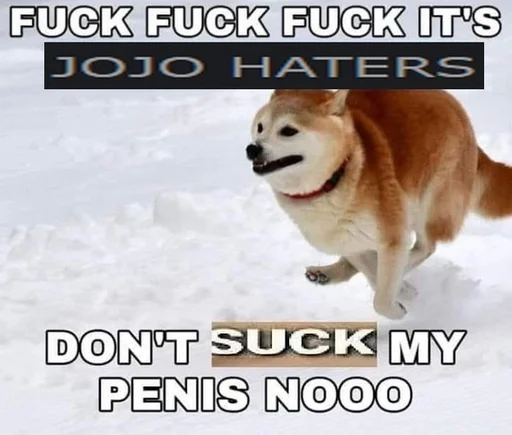 😭 Стикер «Jojo cringe» для Telegram