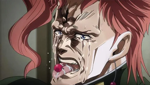 😭 Стикер «Jojo cringe» для Telegram
