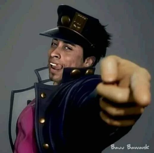 🤫 Стикер «Jojo cringe 2» для Telegram