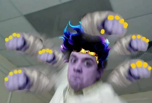 😶 Стикер «Jojo cringe 2» для Telegram