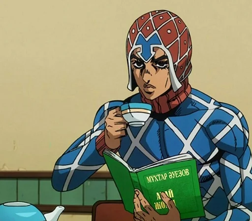 ☕️ Стикер «Jojo cringe 3» для Telegram