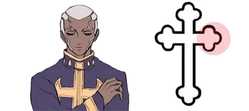☦️ Стикер «Jojo cringe 3» для Telegram