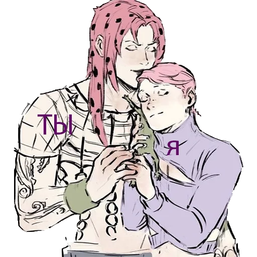 🤗 Стикер «Diavolo and Doppio» для Telegram