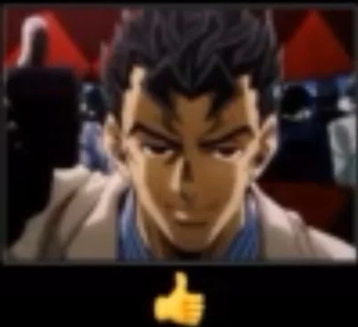 😟 Стикер «jojo fh 3» для Telegram