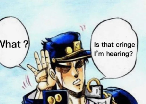 😞 Стикер «jojo fh 3» для Telegram