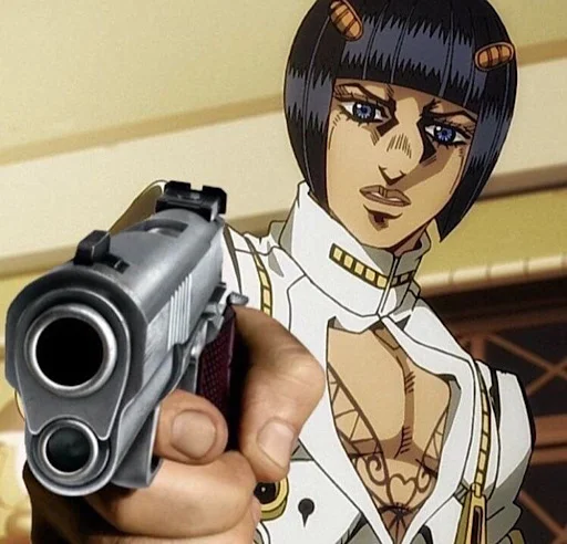 🔫 Стикер «jojo fh 3» для Telegram